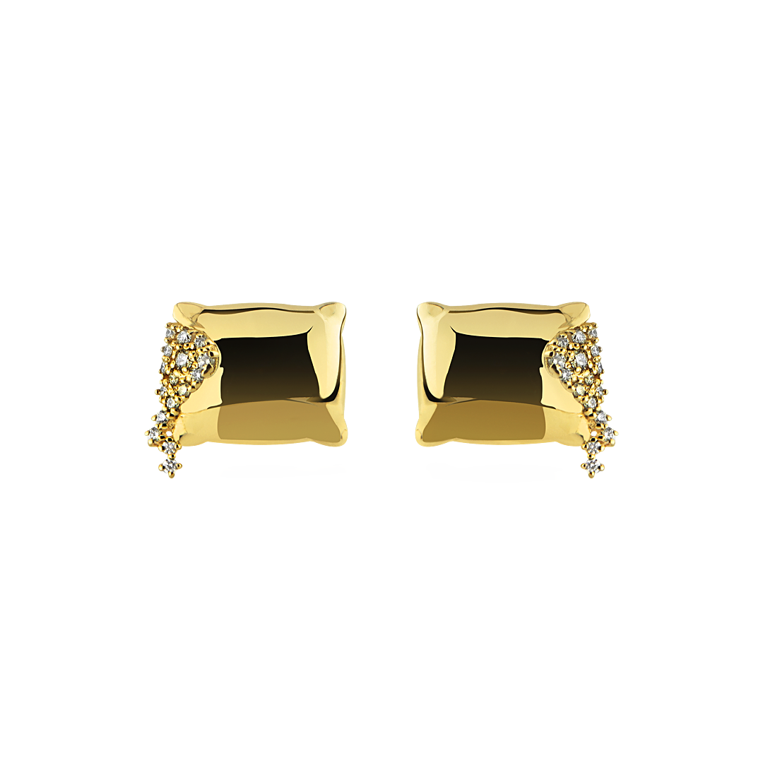 Diamond Bursting Earrings