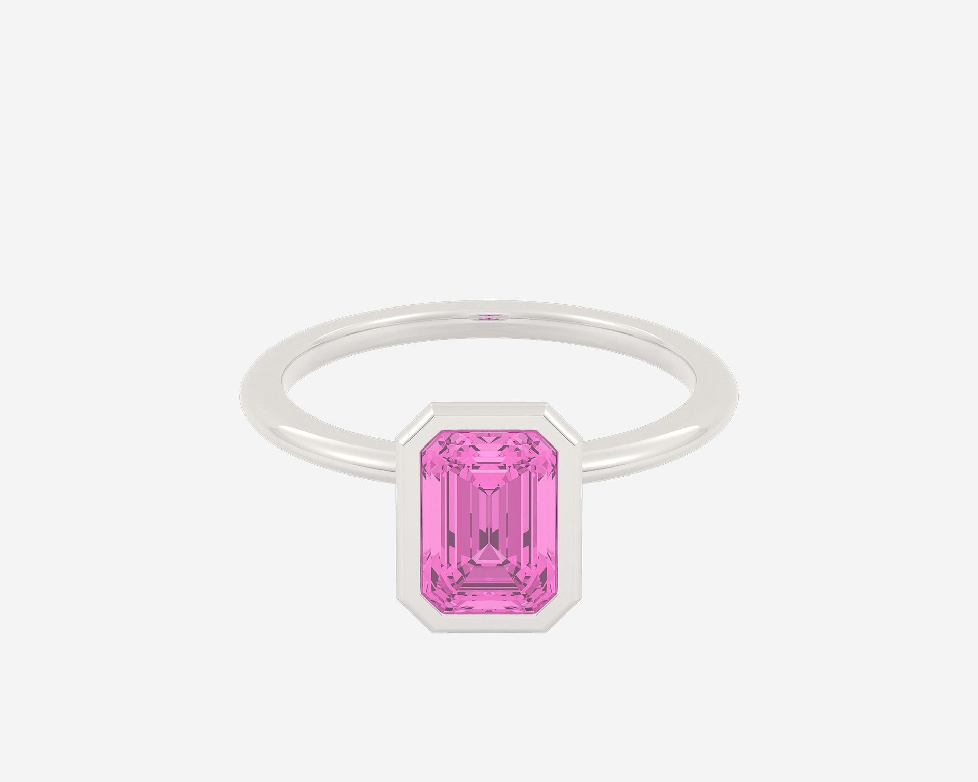 The Gem Bezel Solitaire — Emerald