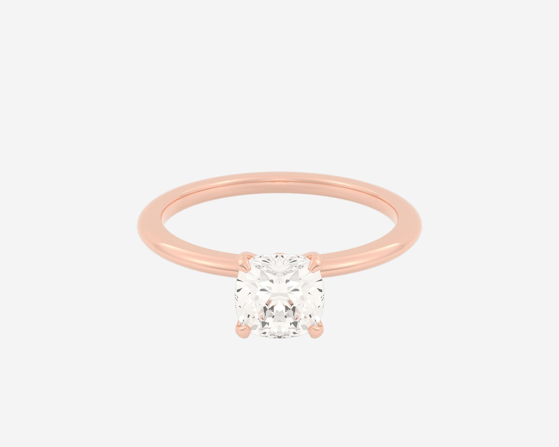 The Domed Solitaire — Cushion