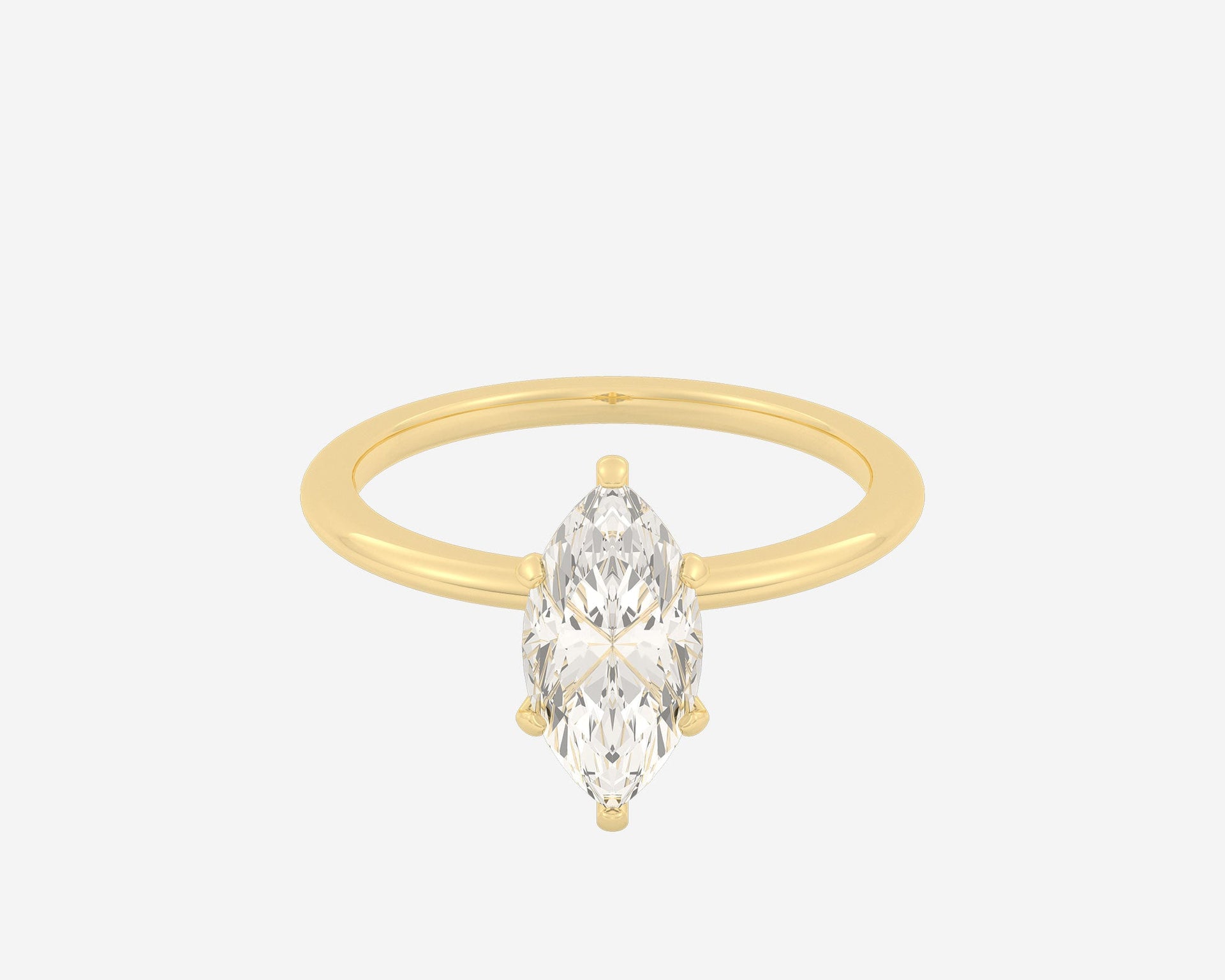 The Domed Solitaire — Marquise