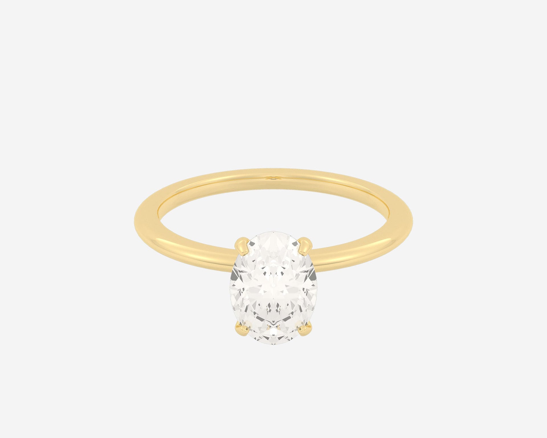 The Domed Solitaire — Oval