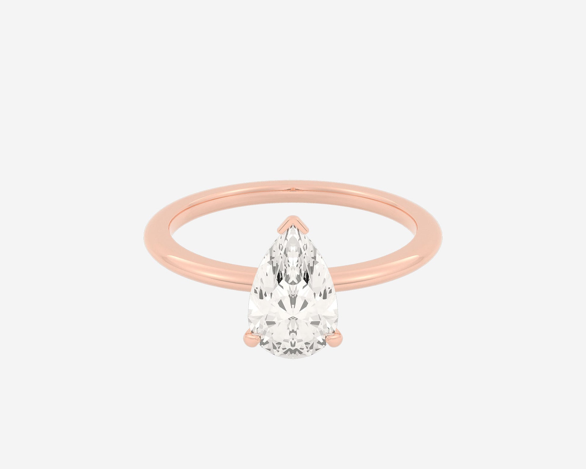 The Domed Solitaire — Pear