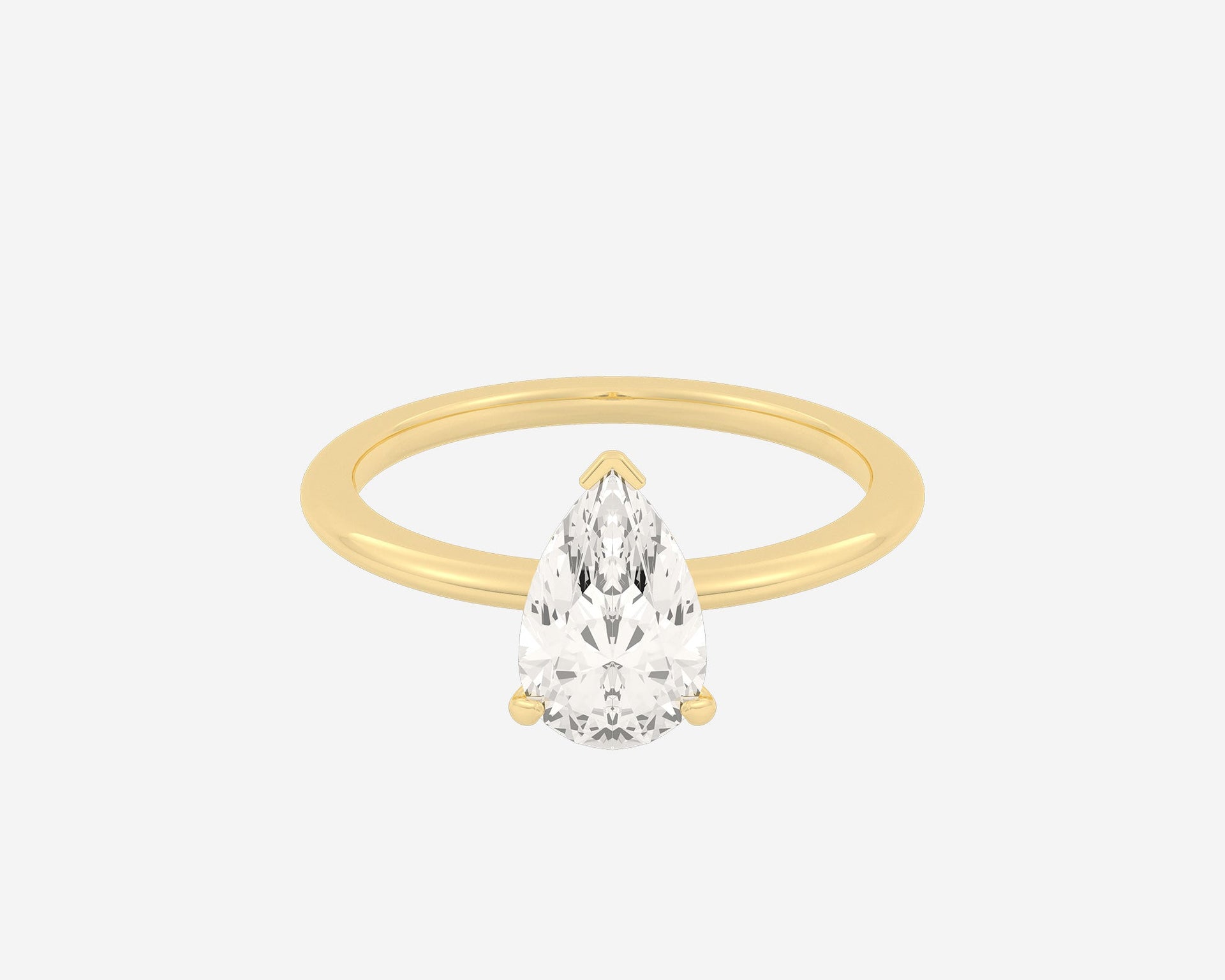 The Domed Solitaire — Pear