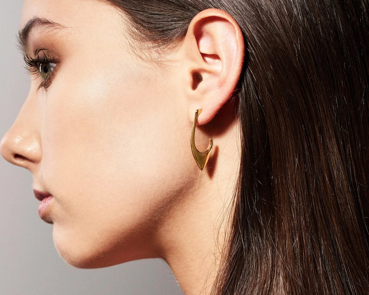 Arrow earrings - silver