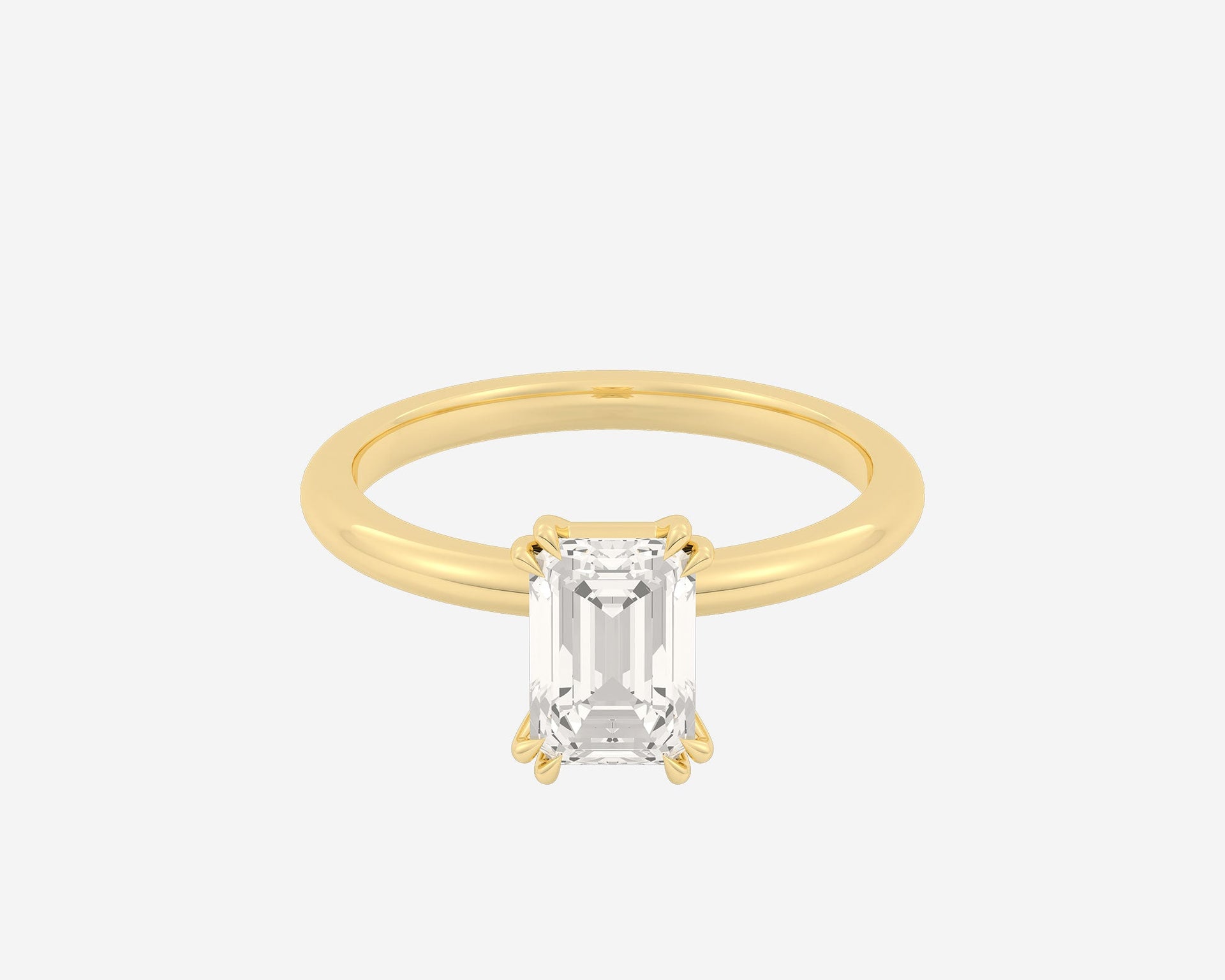 The Double Claw Solitaire — Emerald