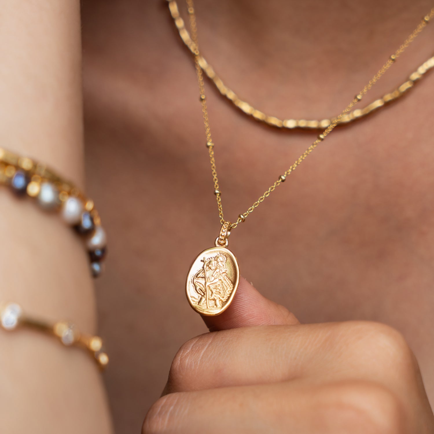 St. Christopher Talisman Necklace