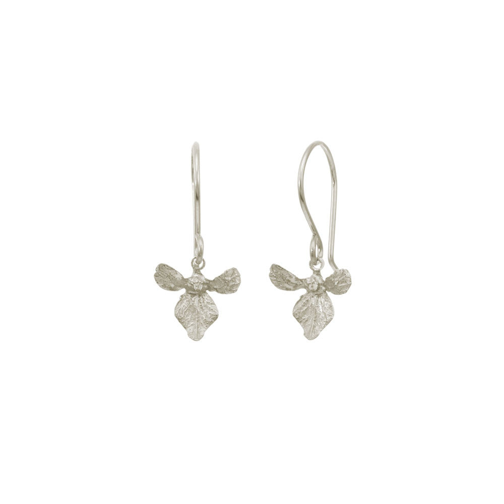 Small Orchid Earrings