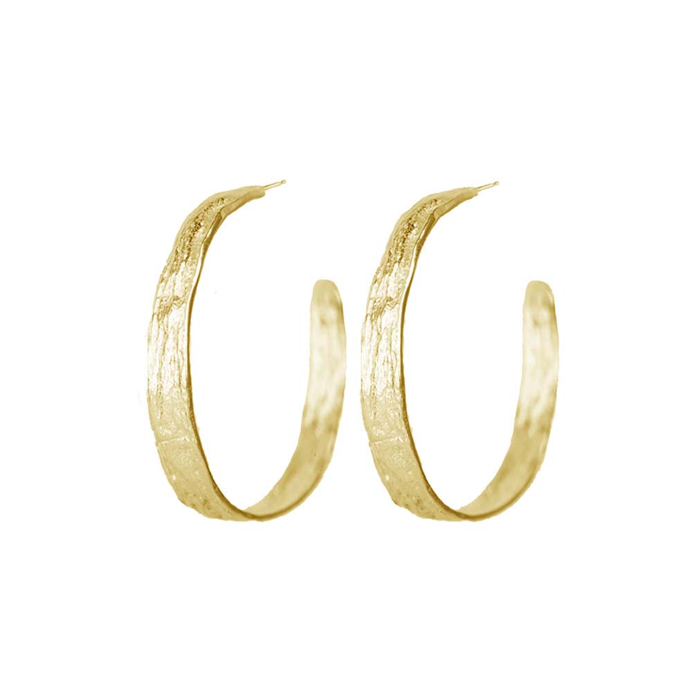 Large Makiki Hoop Earrings