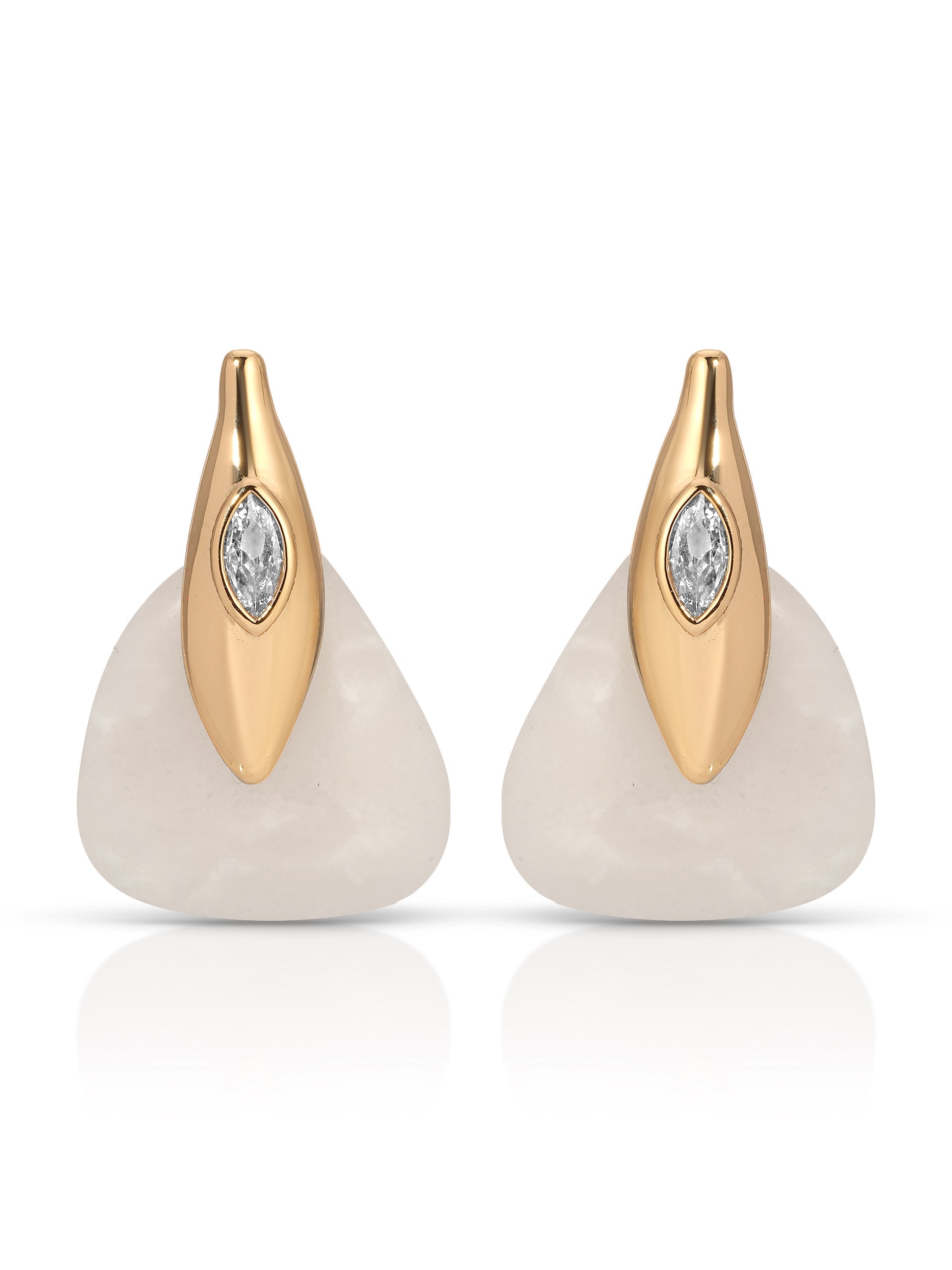Solstice Earrings in Bone