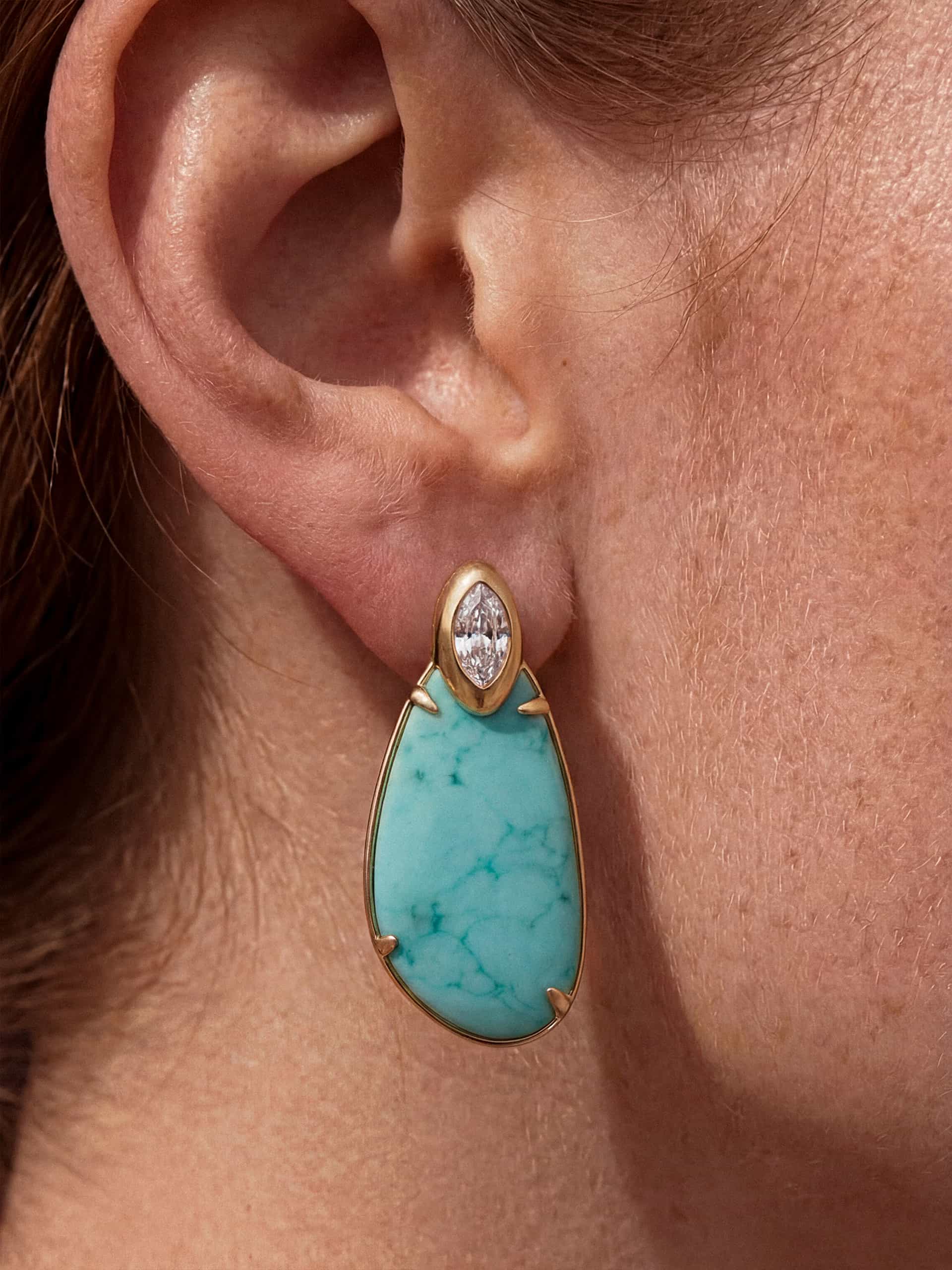 Majestic Stone Earrings