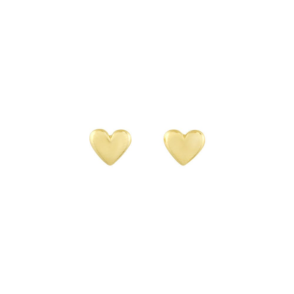 Heart Stud Earrings