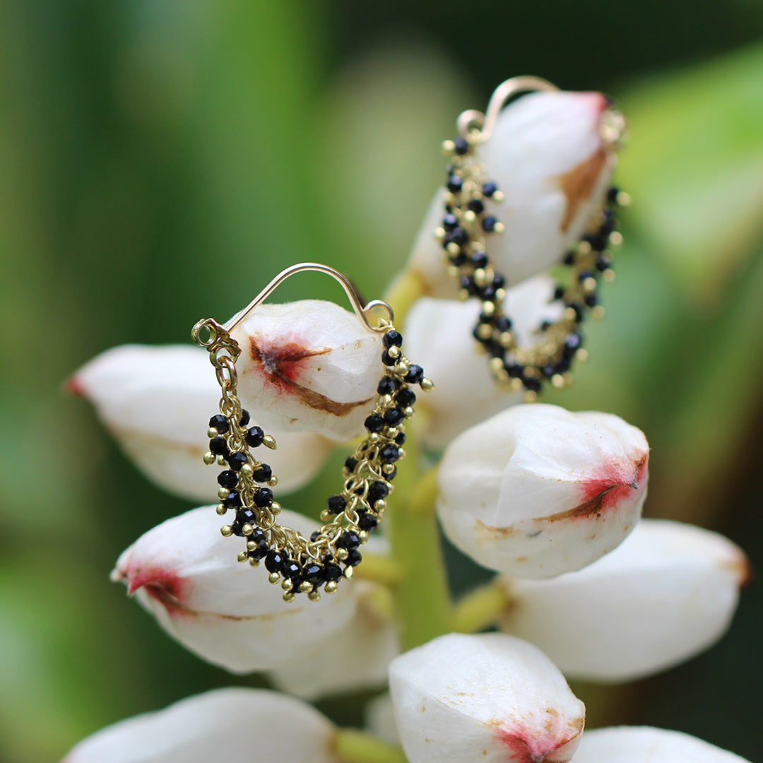 Fringe Hoop Earrings