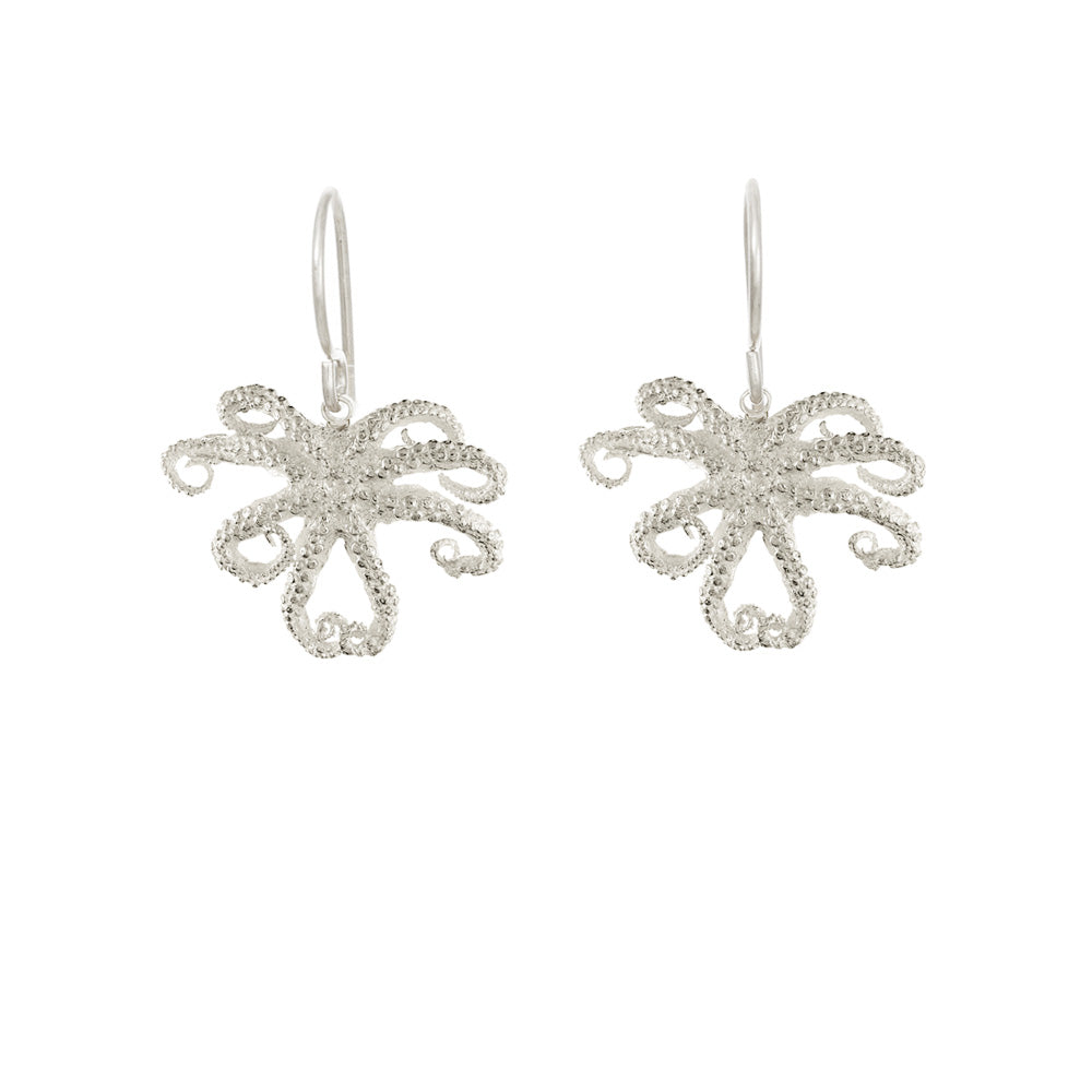 Small Octopus Earrings