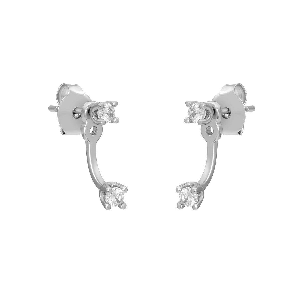 BRODIE STUDS SILVER