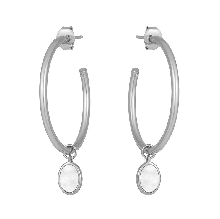 Catalina Hoops Silver