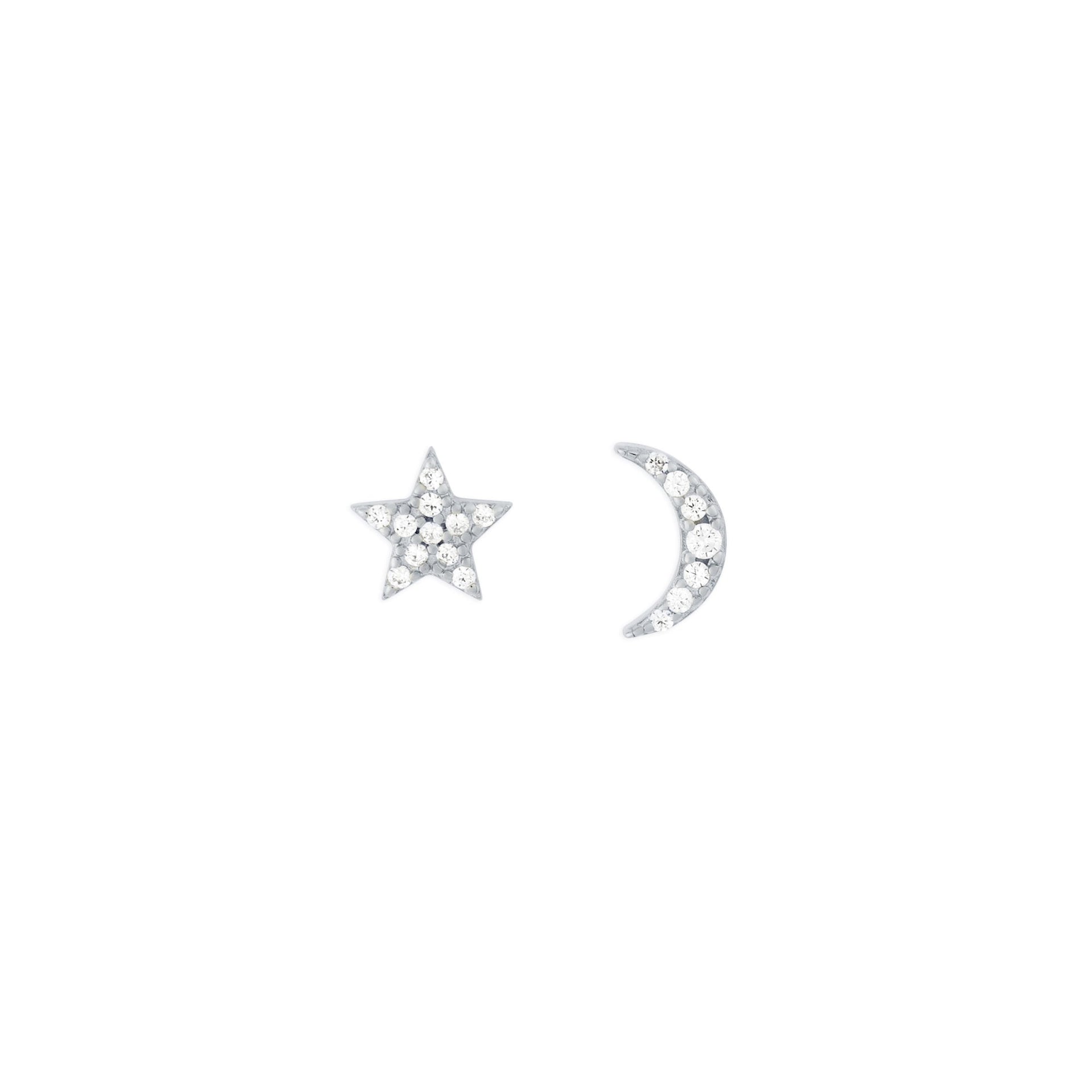 Celestial Studs Silver