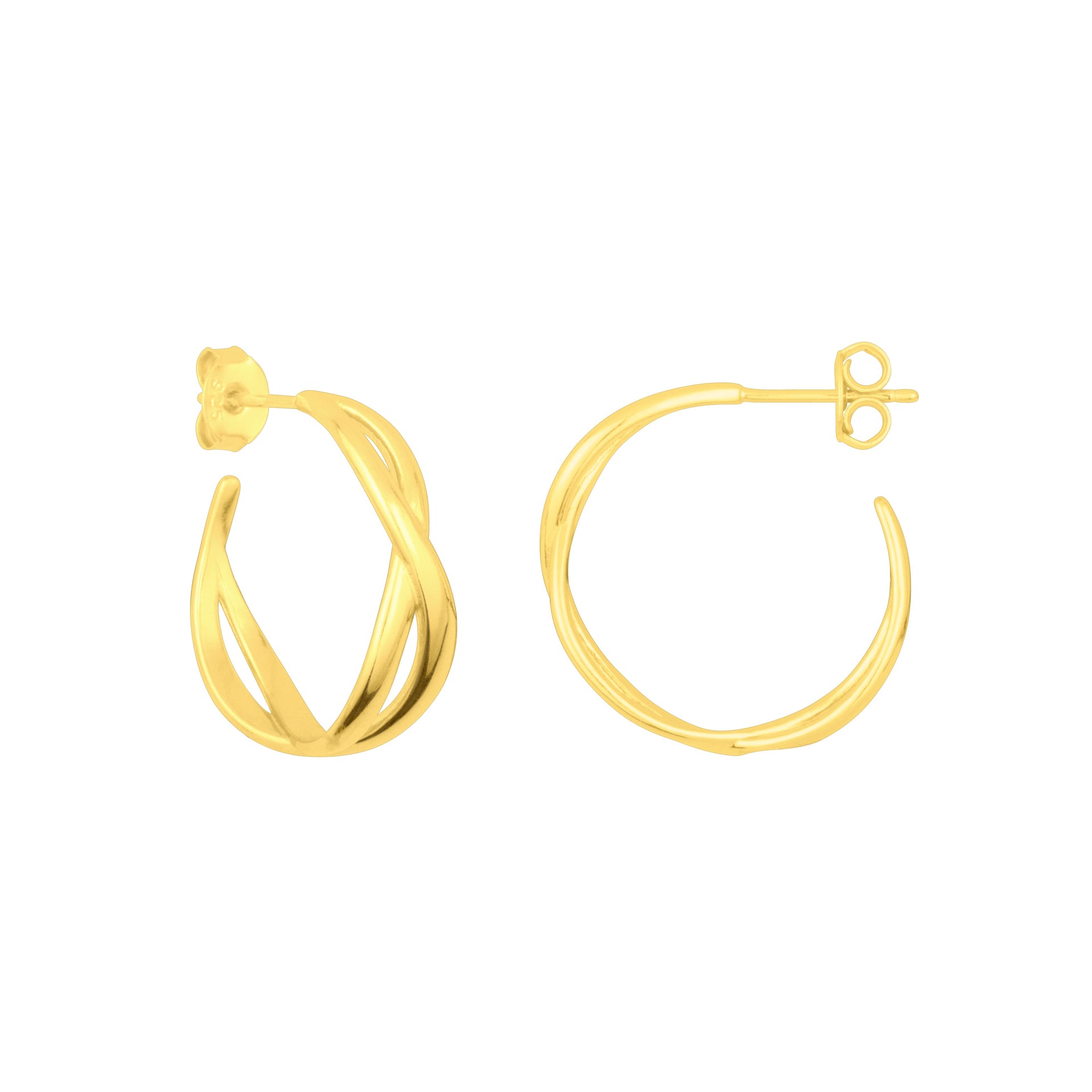 Celine Hoops Gold