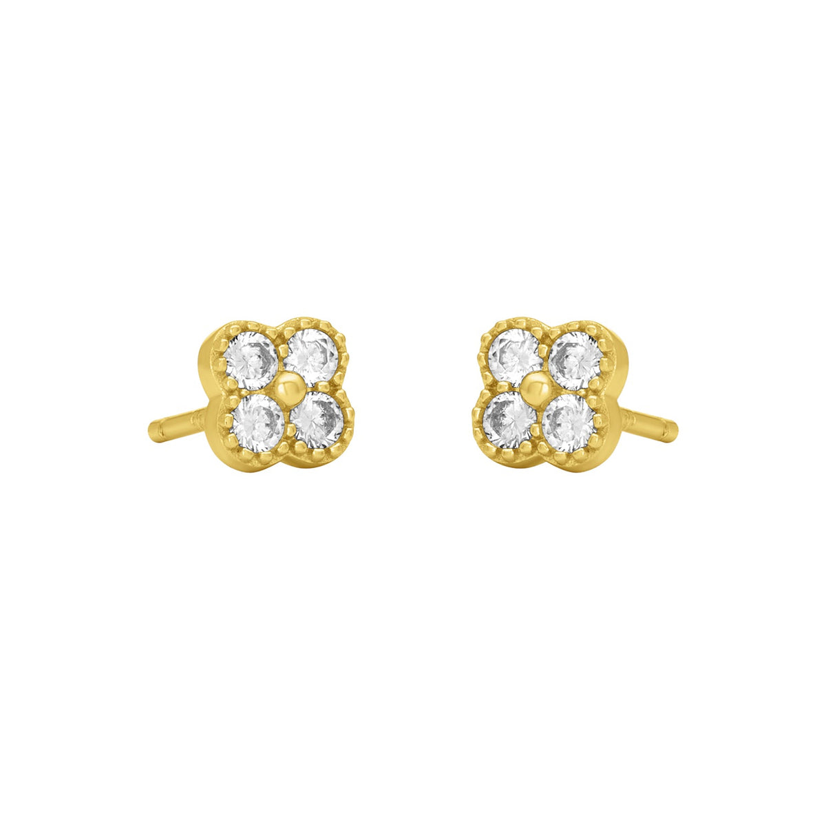 CHERISE CLOVER STUDS