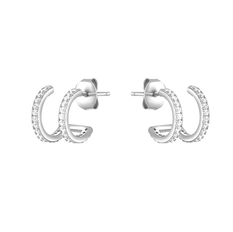 Delaney Huggies Silver