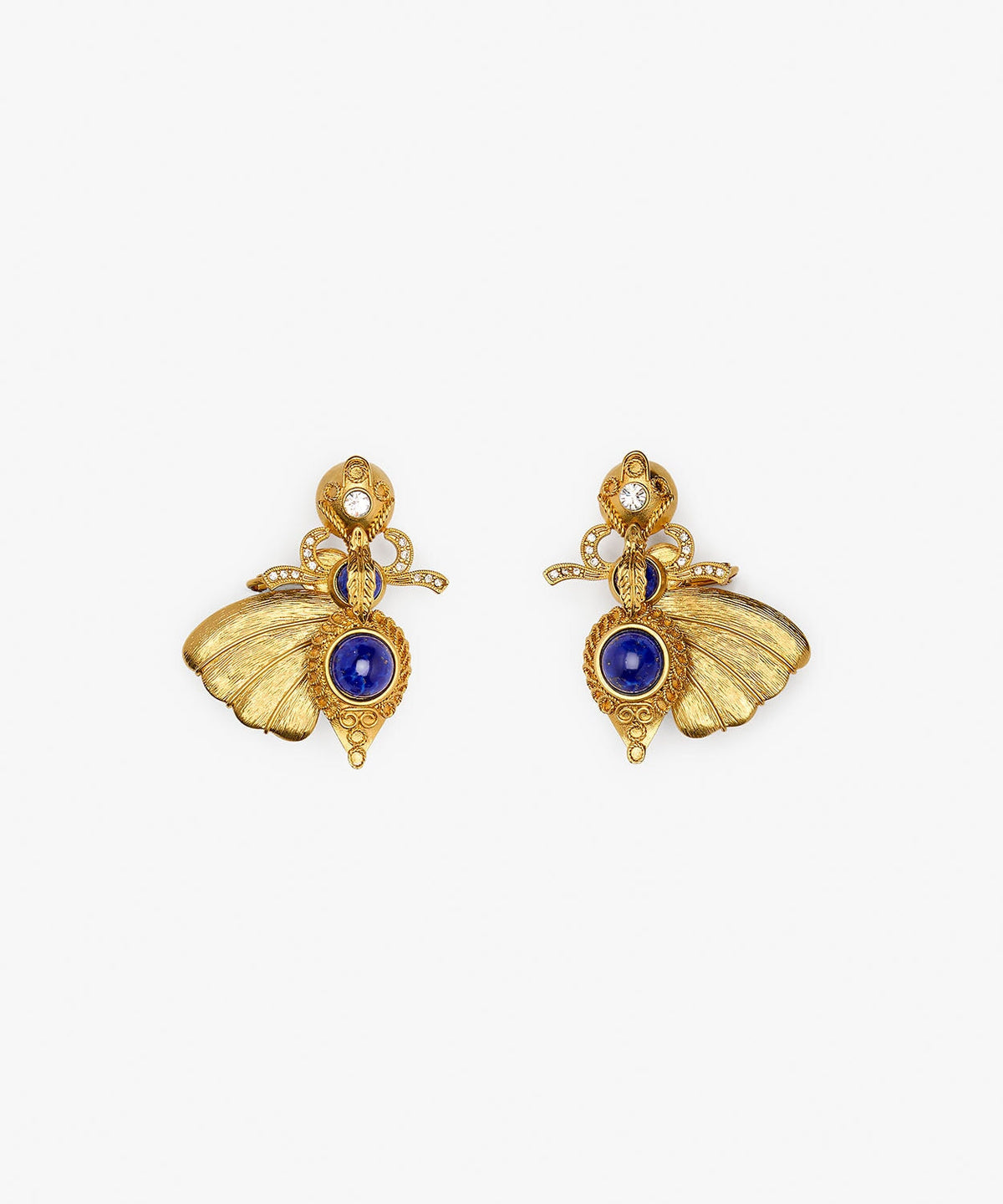 Falena Earrings - Blue