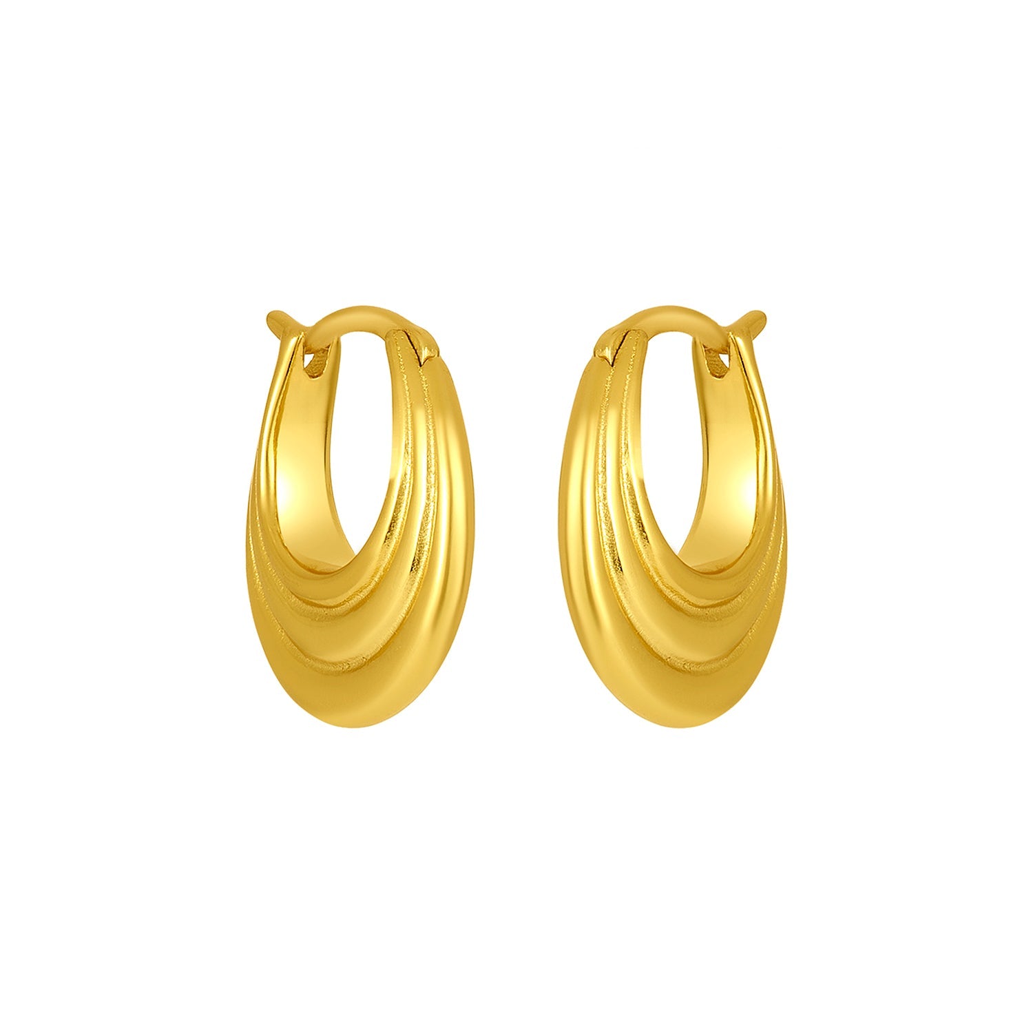 Hattie Hoops Gold