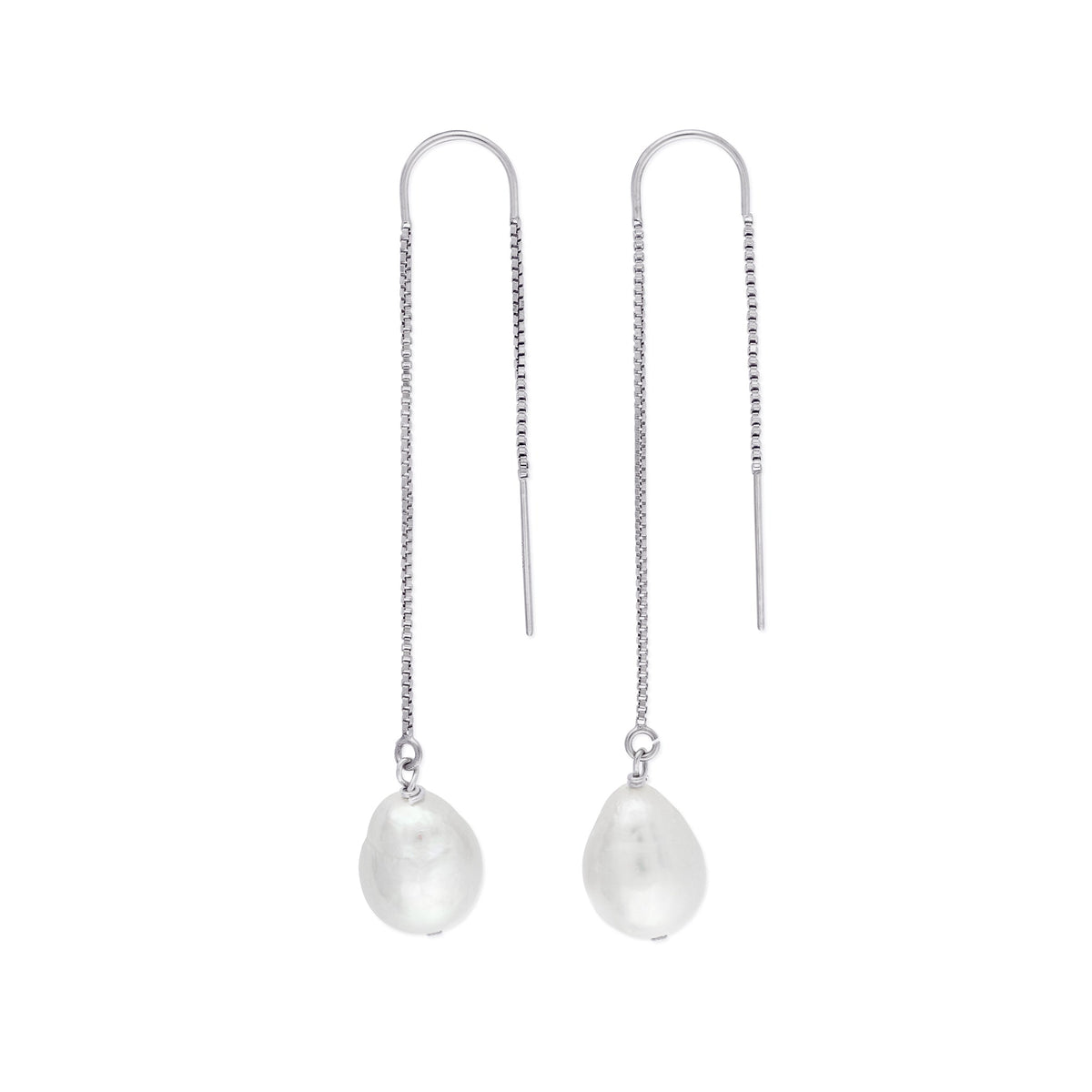 KIRI THREADERS PEARL SILVER