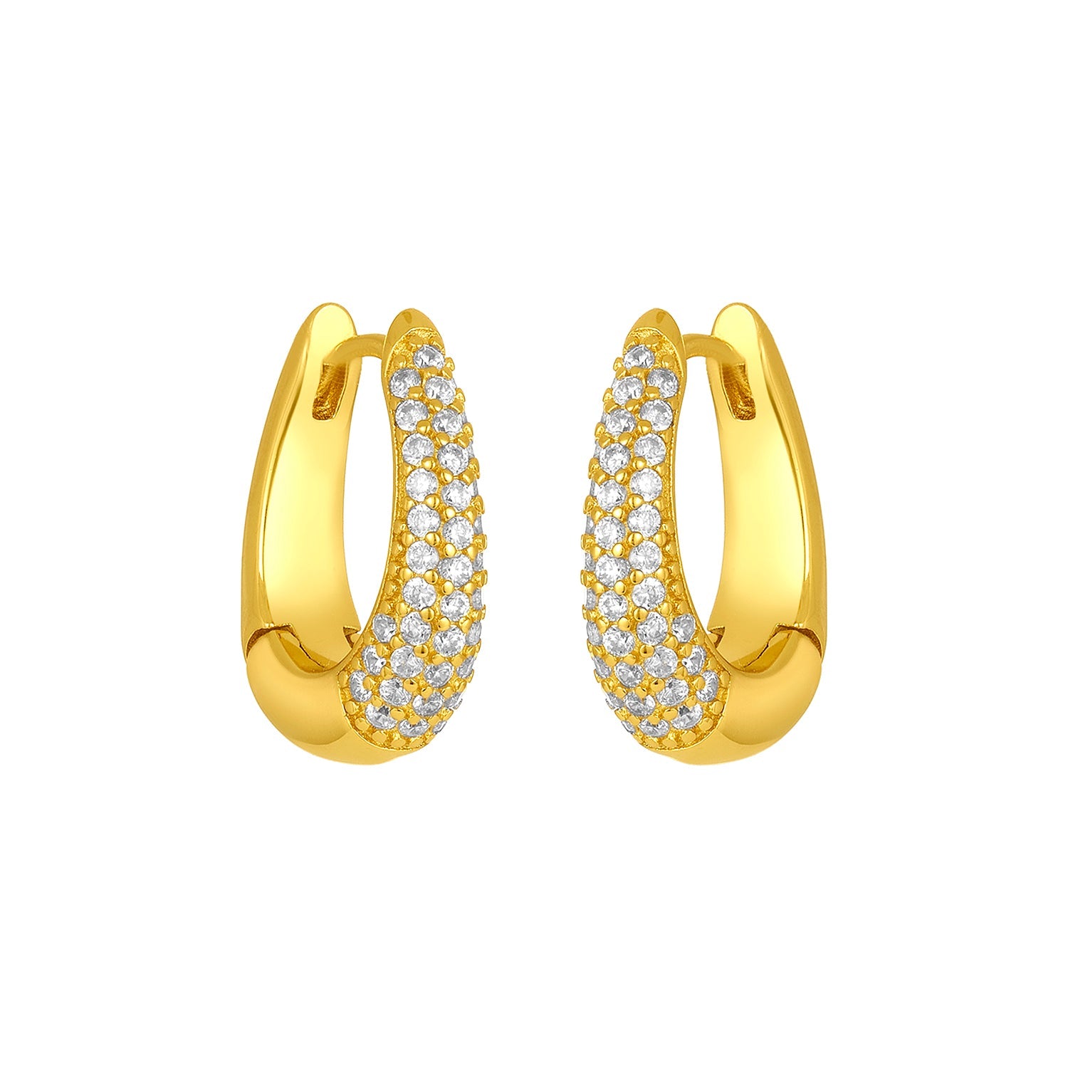 Lana Cz Huggies Gold