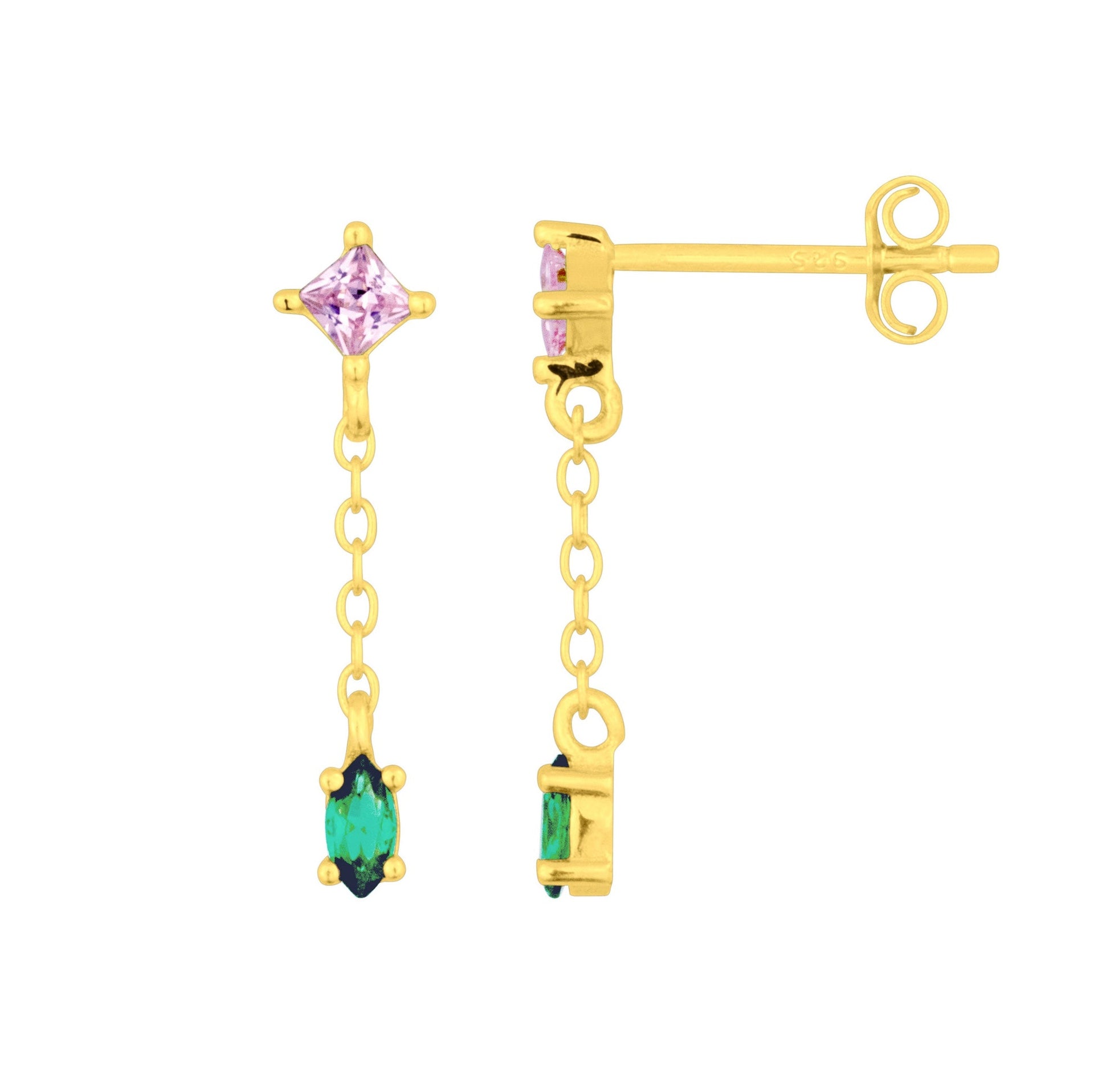 Loren Studs Gold