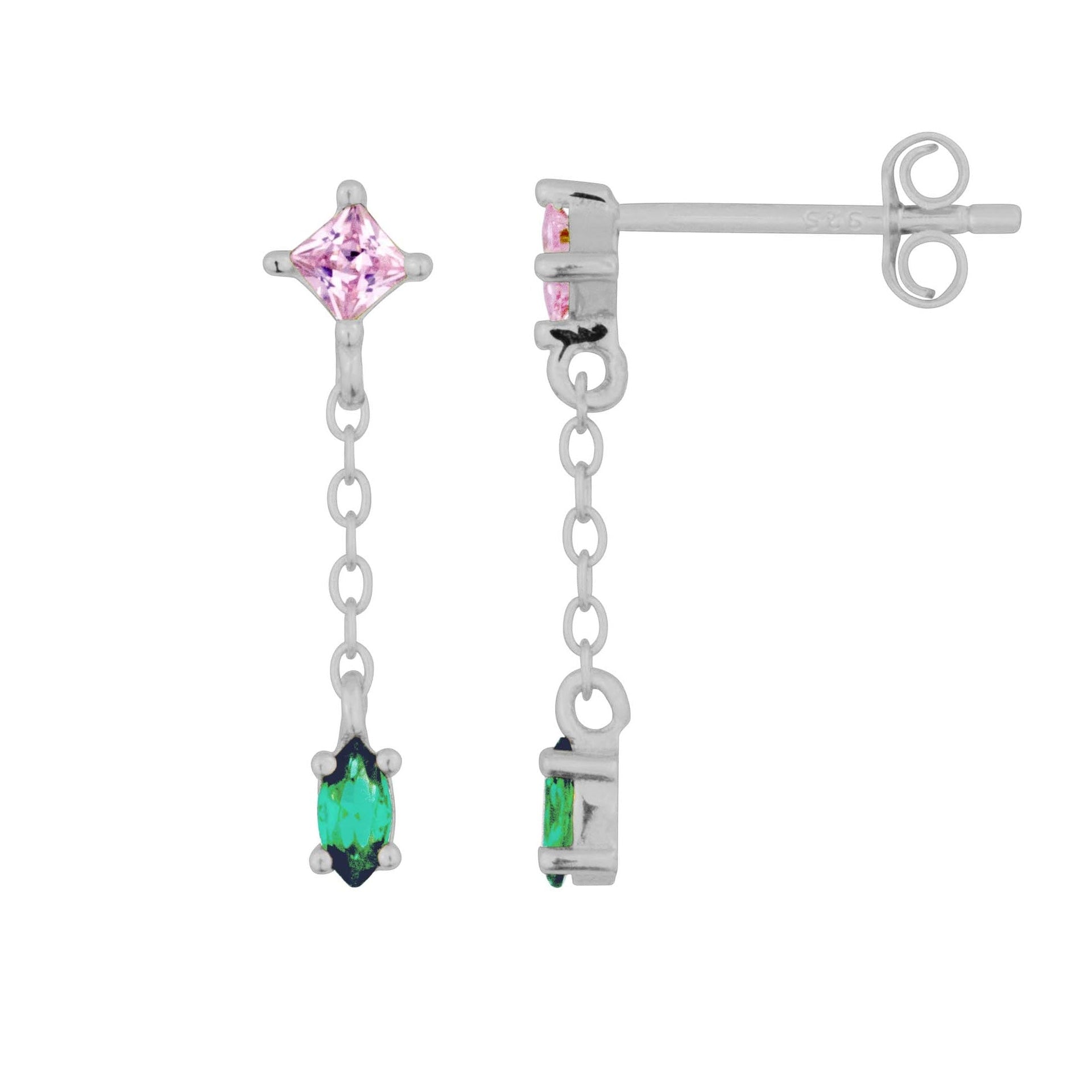 Loren Studs Silver
