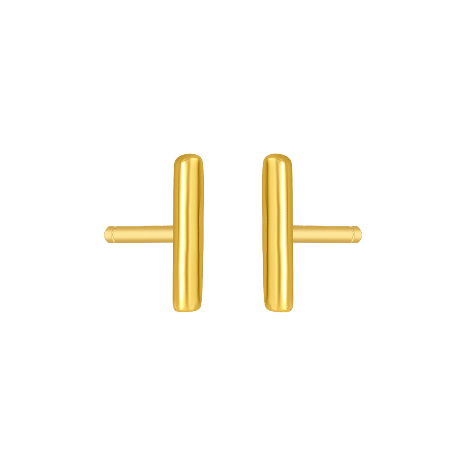 Lottie Bar Studs Gold