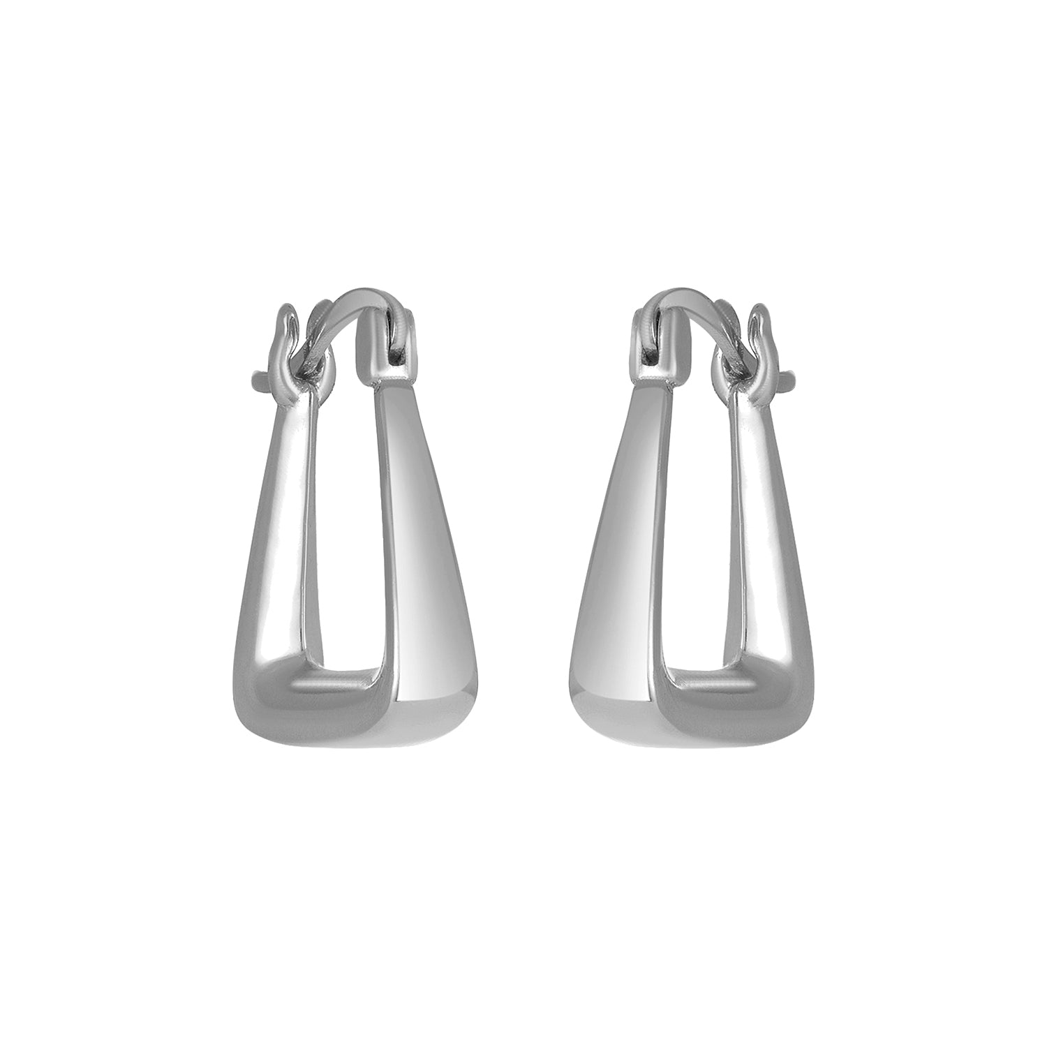 Marigold Hoops Silver