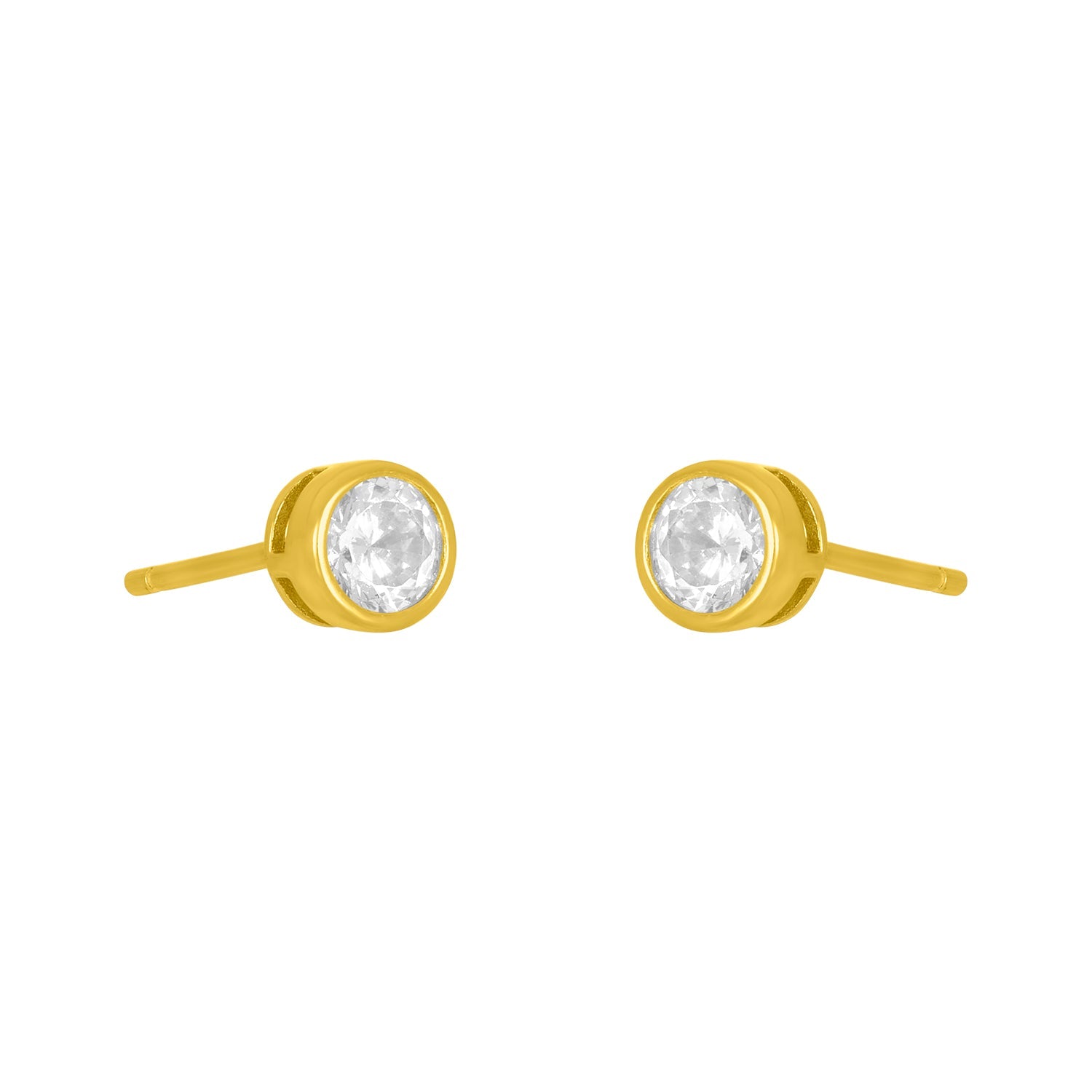 Marisol Bezel Stud 4mm