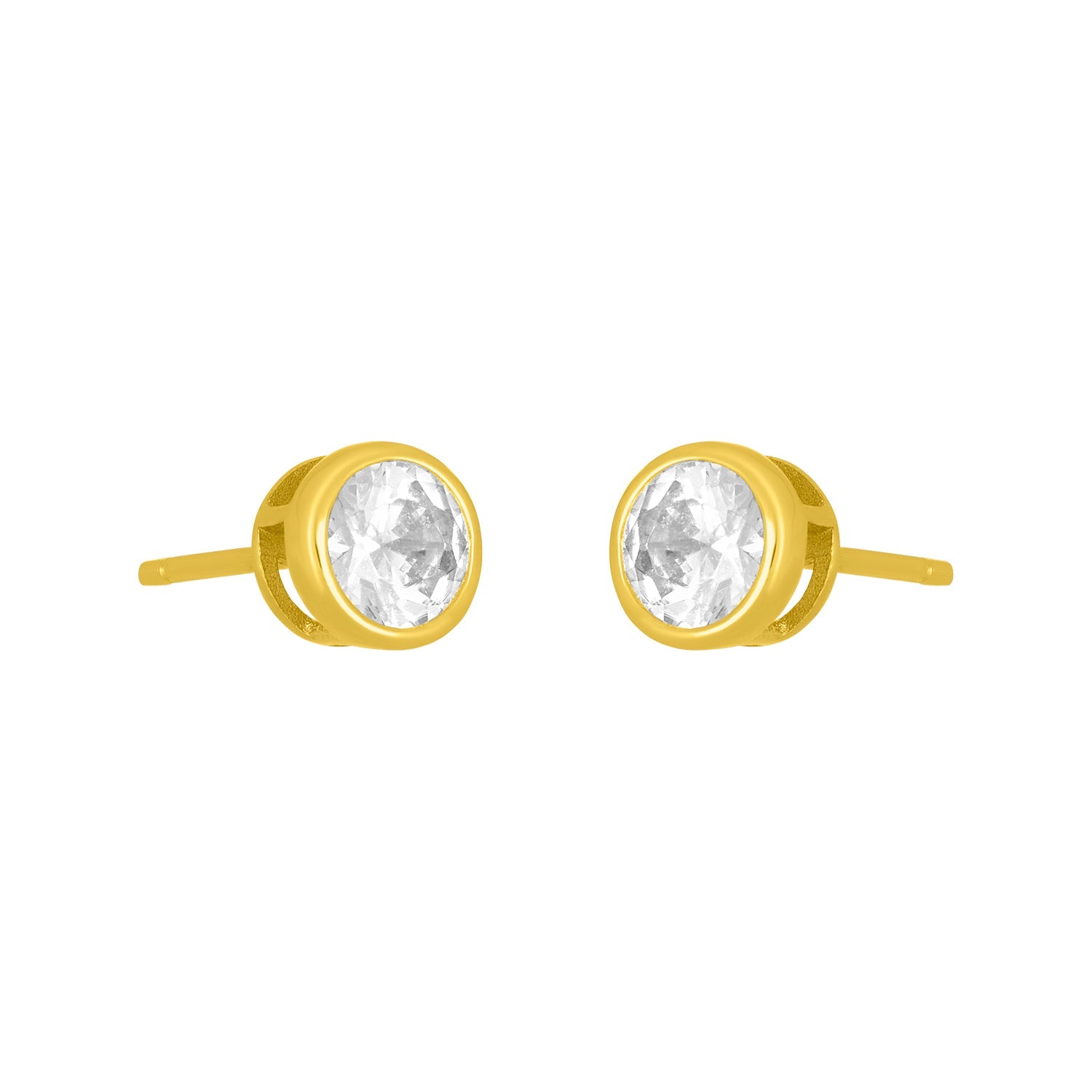 Marisol Bezel Stud 5mm