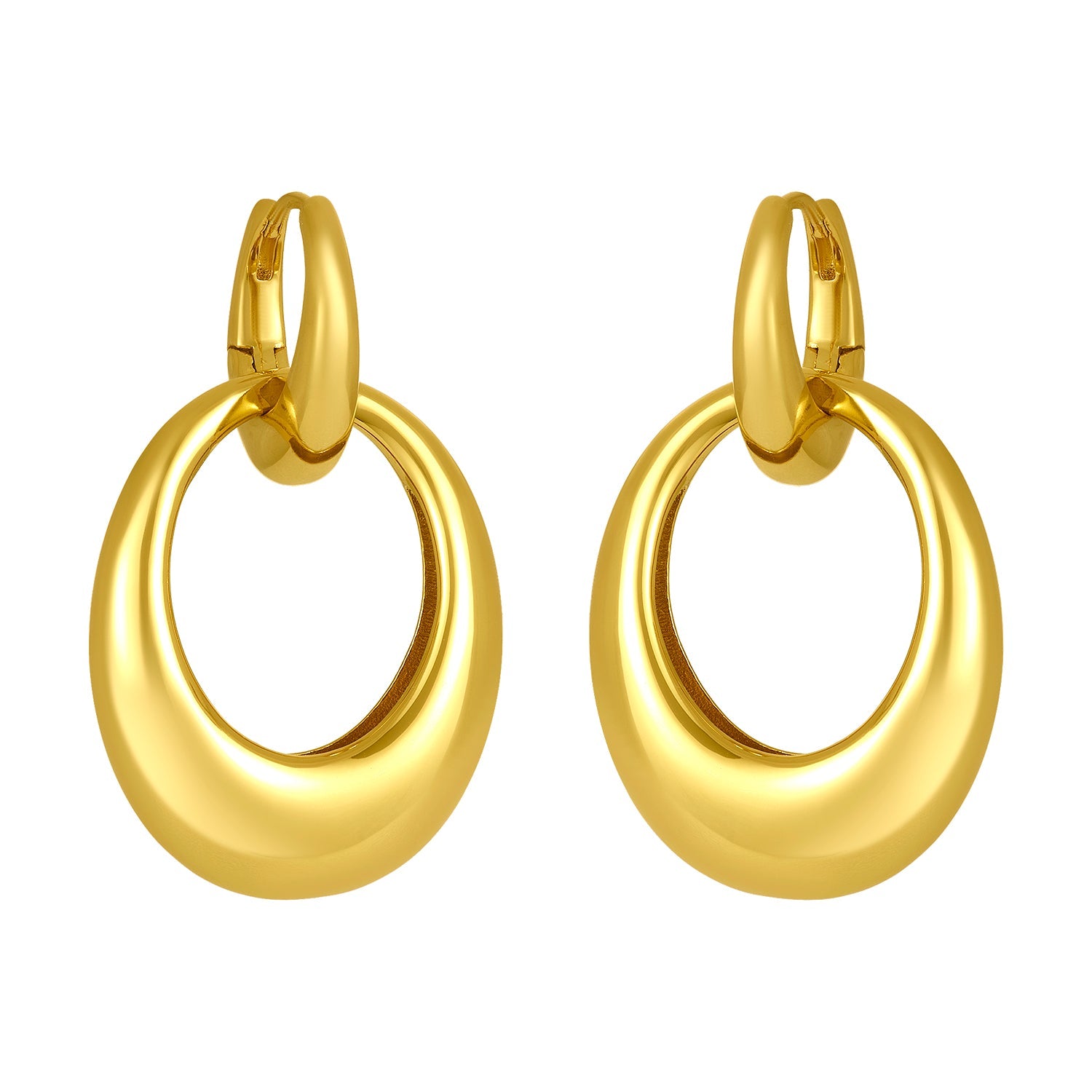 Petra Hoops Gold