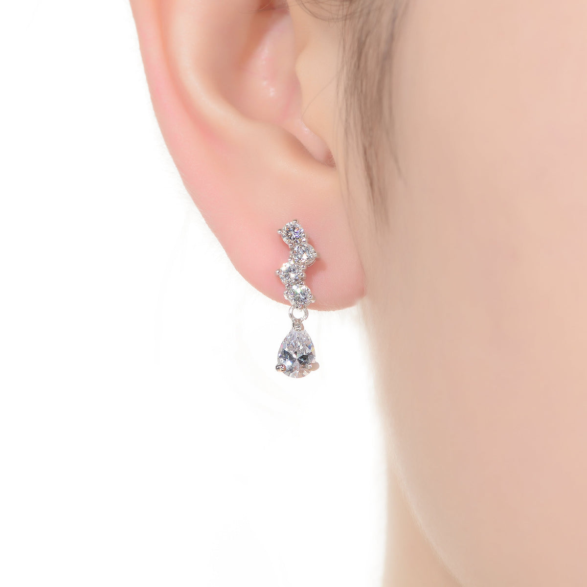Constance ZigZag Drop Earrings