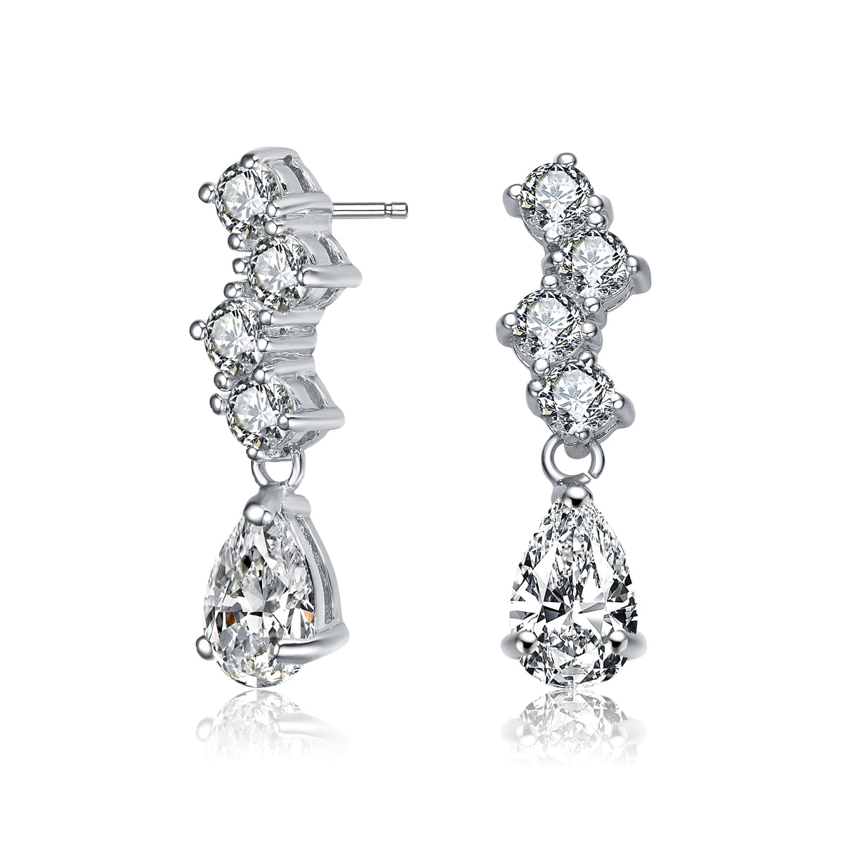 Constance ZigZag Drop Earrings