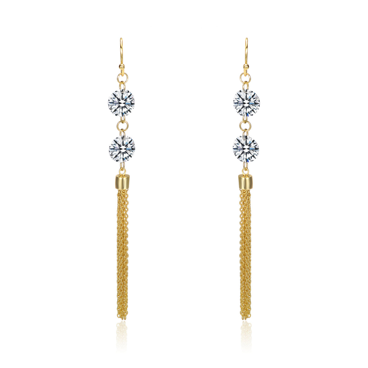 Déco Tassel Couture Dangle Earrings