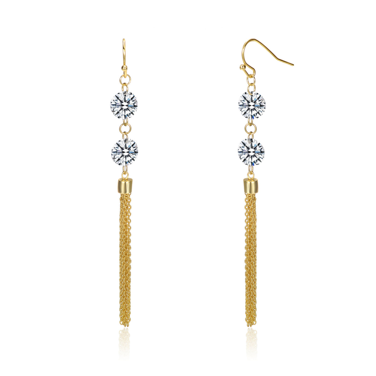 Déco Tassel Couture Dangle Earrings