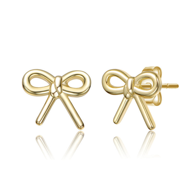 Noelle Bow Knot Stud Earrings