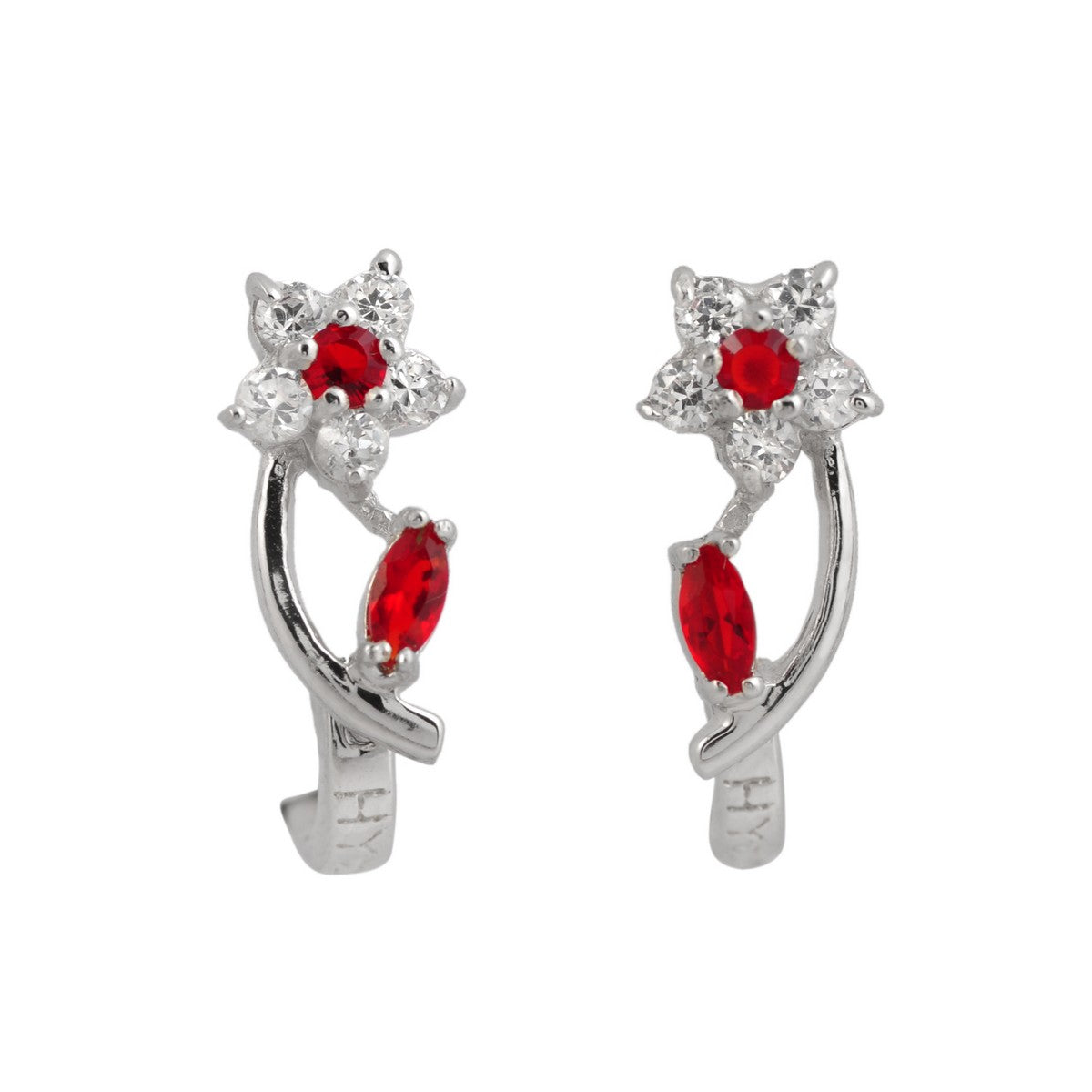 Lierre Statement Star Huggie Earrings