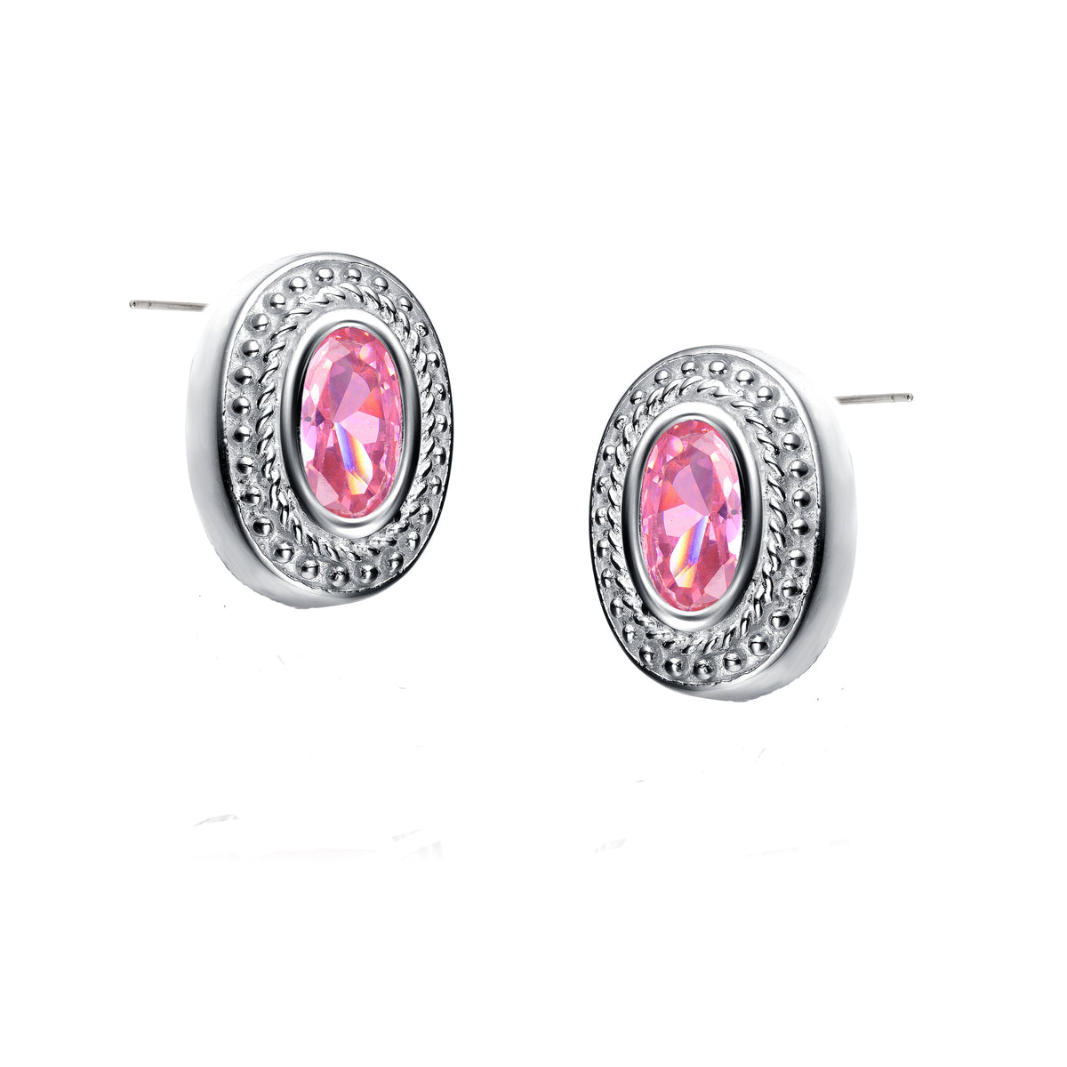 Raquelle Pink Power Stud Earrings