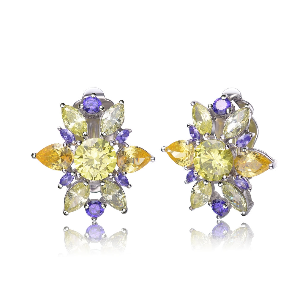 Adele Multicolor Flower Earrings