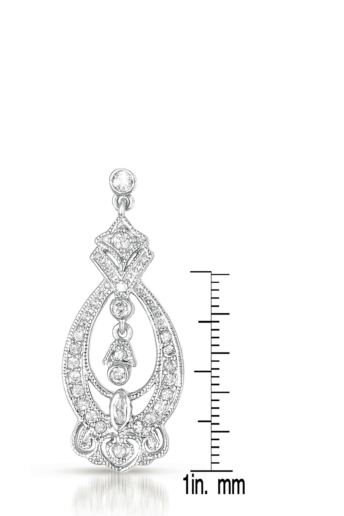 Antoinette Teardrop Cocktail Earrings