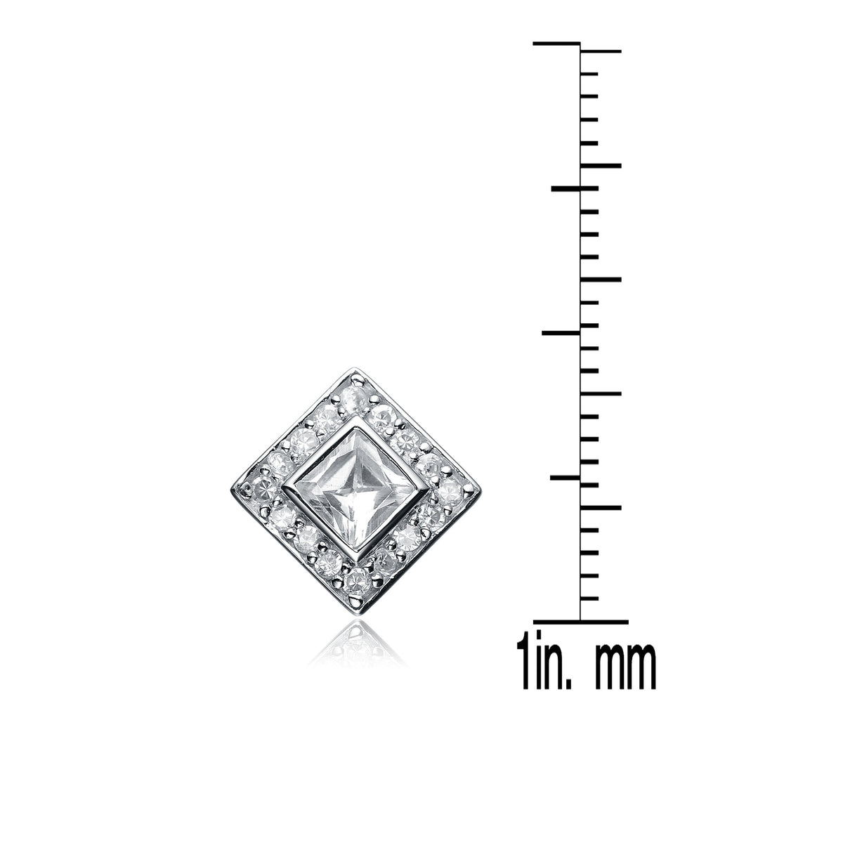 Melanie Solitaire Classic Earrings