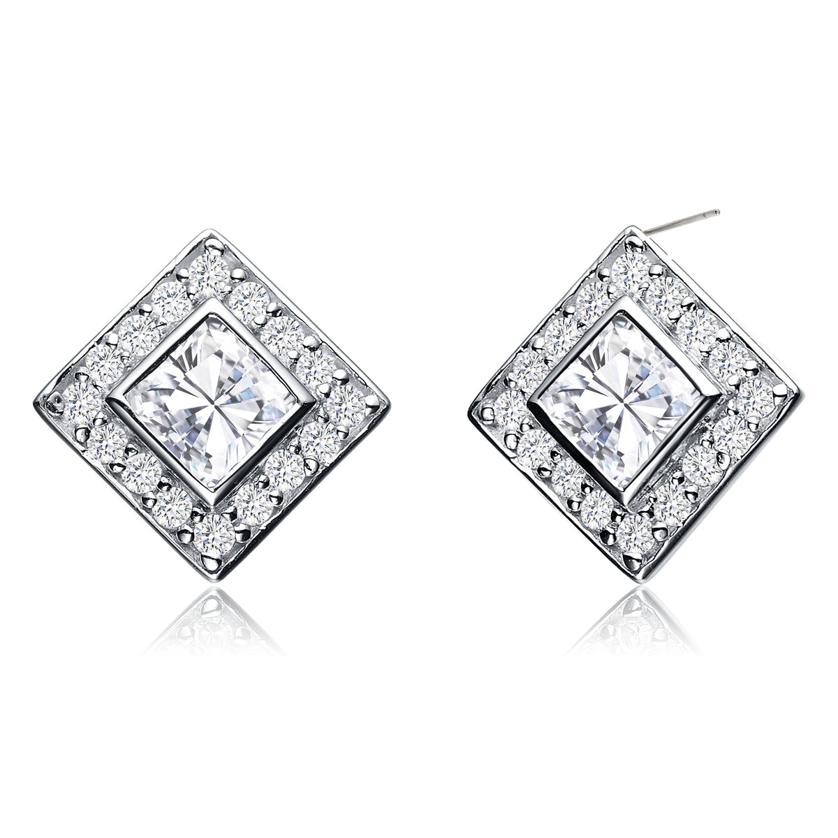 Melanie Solitaire Classic Earrings