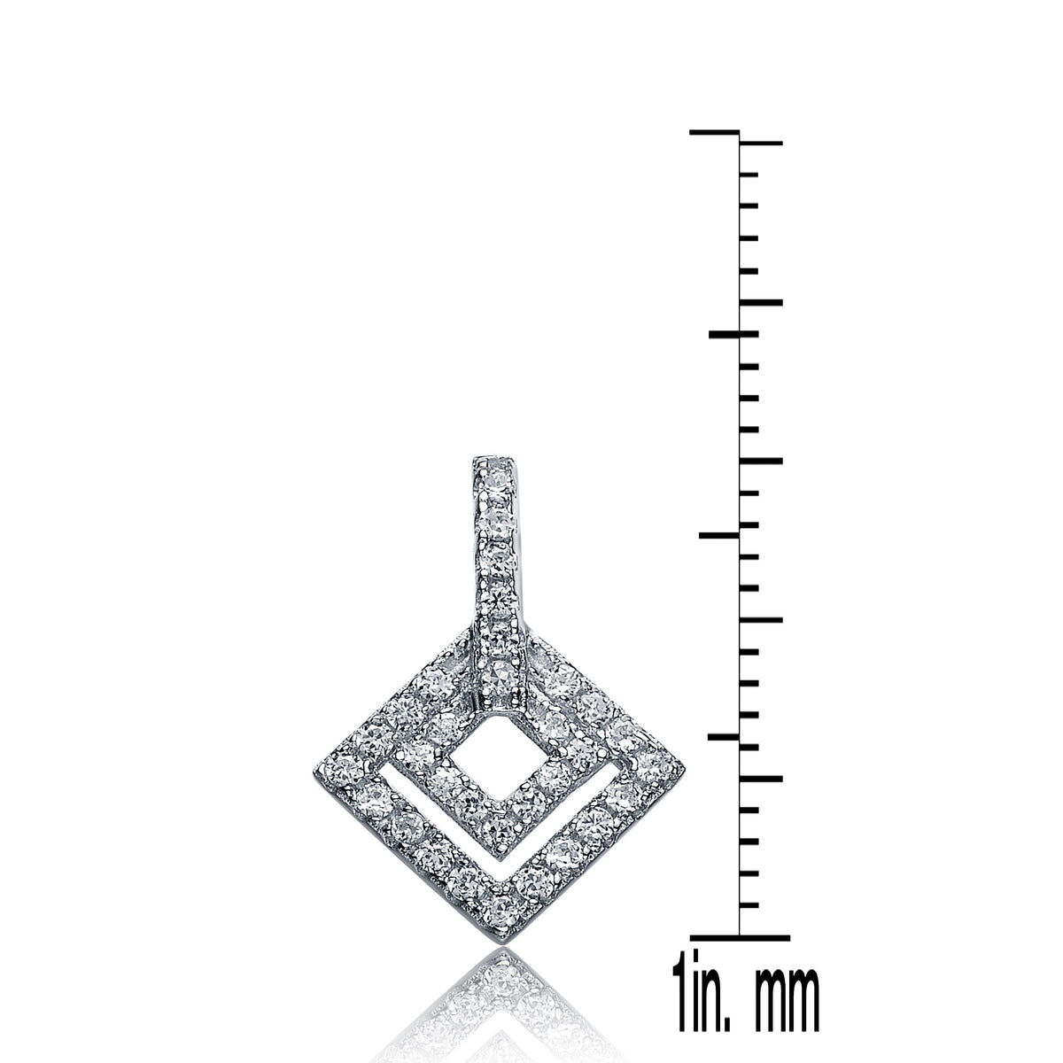 Jeanne Diamond Shape Earrings