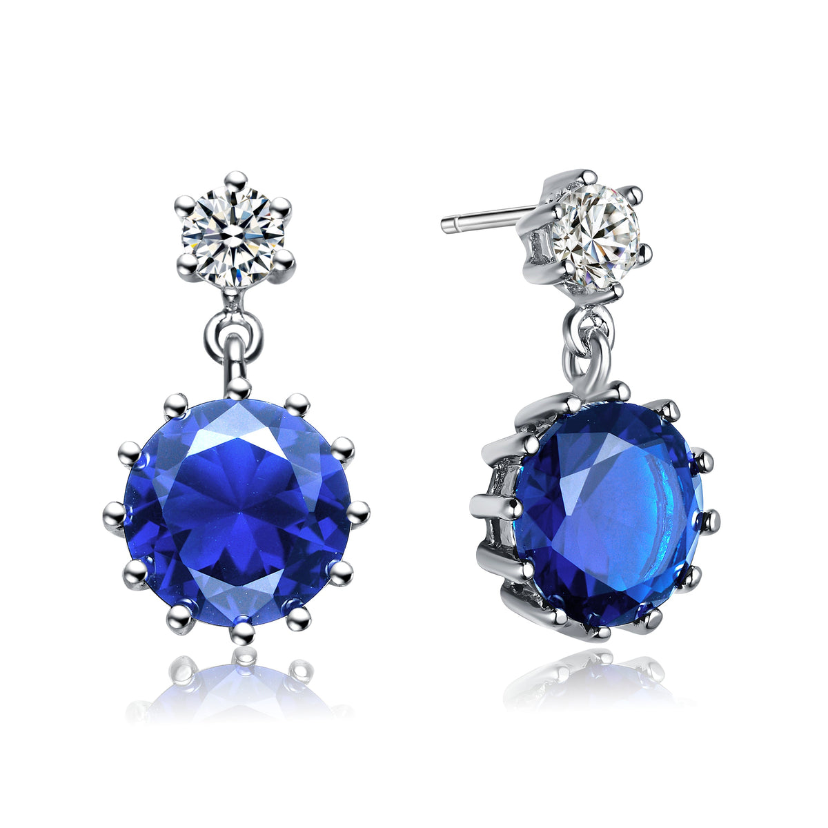 Déco Circle Drop Lush Earrings