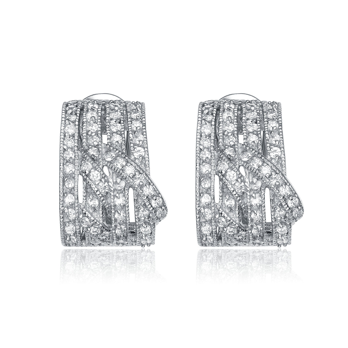 Nadine Four Column Earrings