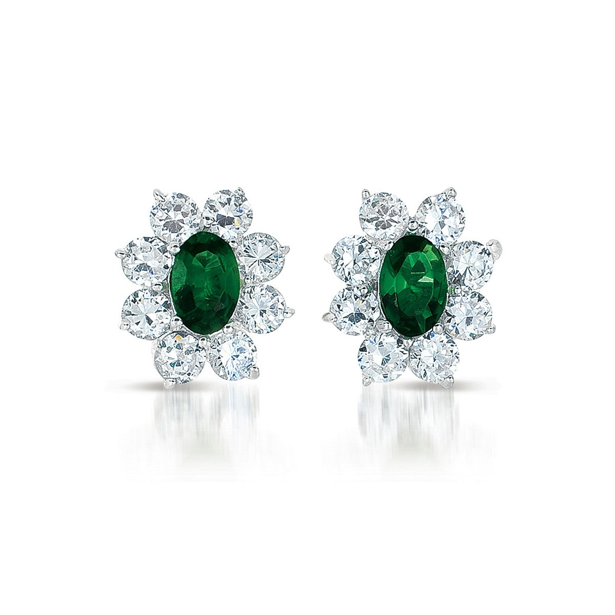 Justine Flower Stud Earrings