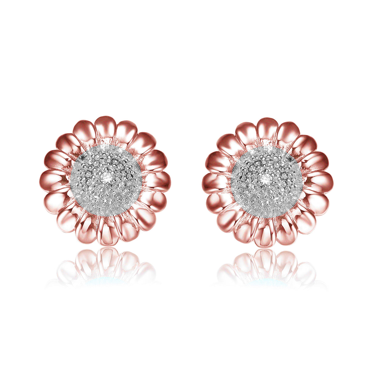 Ariana Round Stud Earrings